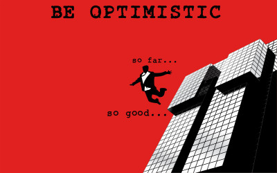 71% OFF on Artmagik Be Optimistic Poster Fine Art Print