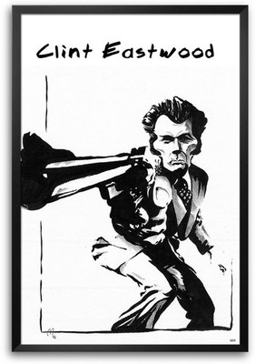 74% OFF on Dirty Harry Fp00004705 Framed Photographic Paper