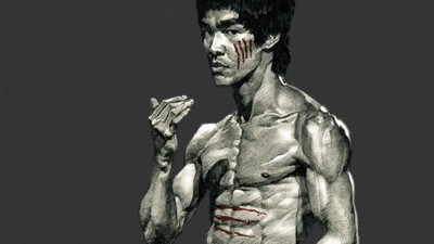 66% OFF on Urbanhomz Bruce Lee Fighter Poster Paper Print