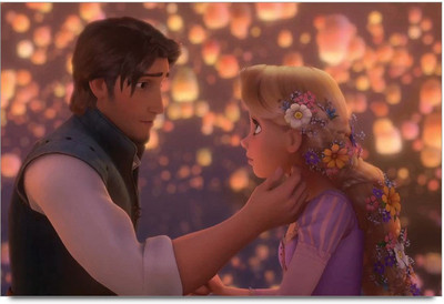 34% OFF on Tangled Rapunzel And Flynn Paper Print 34% OFF on Tangled Rapunzel And Flynn Paper Print