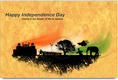 50% OFF on Happy Indepence Day Paper Print 50% OFF on Happy Indepence Day Paper Print
