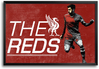 46% OFF on ShopMantra Adam Lallana Footballer Laminated Frame Poster Paper Print