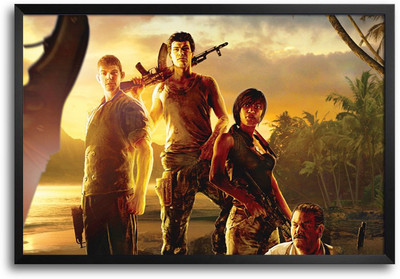 46% OFF on Video Game Grunge Players Design Laminated Framed Paper Print 46% OFF on Video Game Grunge Players Design Laminated Framed Paper Print