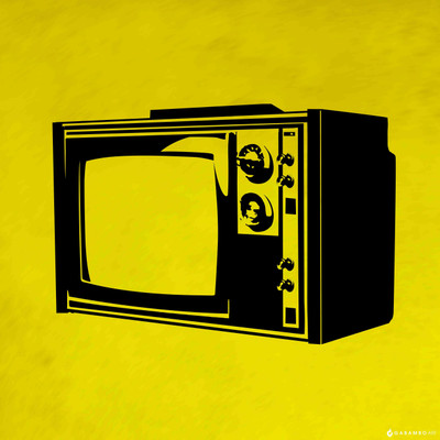 Television - Pop Paper Print