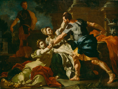 7% OFF on Death Of Messalina By Francesco Solimena Italian Neapolitan Fine Art Print