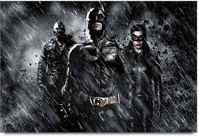 62% OFF on Batman And Catwomen Paper Print 62% OFF on Batman And Catwomen Paper Print