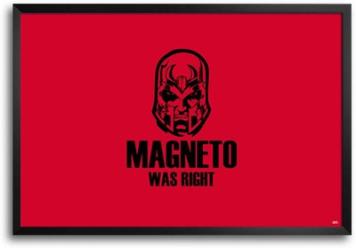 74% OFF on Magneto Was Right Fp00004385 Framed Photographic Paper