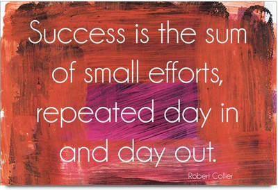 53% OFF on Success is the sum of all efforts repeated day in and day out by Robert Laminated Poster Paper Print 53% OFF on Success is the sum of all efforts repeated day in and day out by Robert Laminated Poster Paper Print