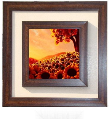 29% OFF on Lila Painting DVL- S- 450 With Wooden Frame Canvas Art