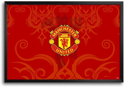 74% OFF on Manchester United Fp00004342 Framed Photographic Paper
