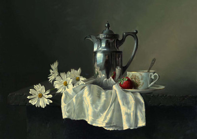 33% OFF on Tea Tray Paper Print