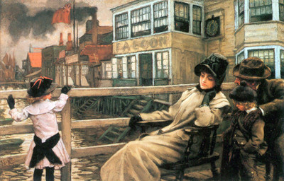 8% OFF on On the ferry waiting #2 by Tissot Canvas Art 8% OFF on On the ferry waiting #2 by Tissot Canvas Art