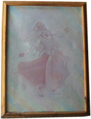 31% OFF on ICB ghoomer dance painting by rajkumar Canvas Art