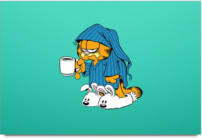 34% OFF on Amy Cute Snowman Smiling Paper Print