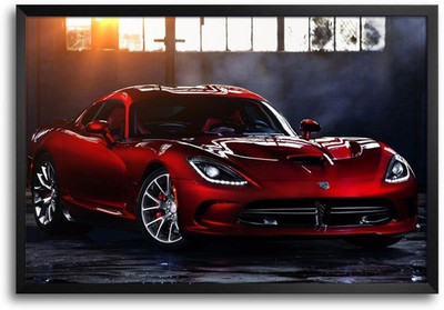 53% OFF on Srt Viper Sports Car Fp00003798 Framed Photographic Paper