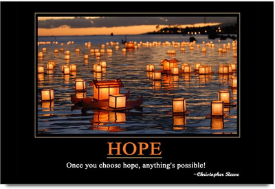 62% OFF on Hope Quote Paper Print