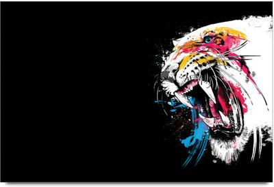 58% OFF on Roaring Tiger Artistic Poster Paper Print 58% OFF on Roaring Tiger Artistic Poster Paper Print