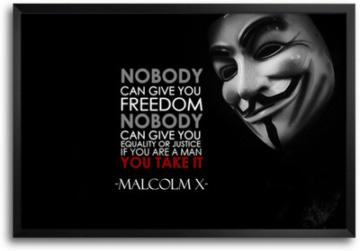 46% OFF on Nobody Can Give You Freedom Laminated Framed Paper Print 46% OFF on Nobody Can Give You Freedom Laminated Framed Paper Print