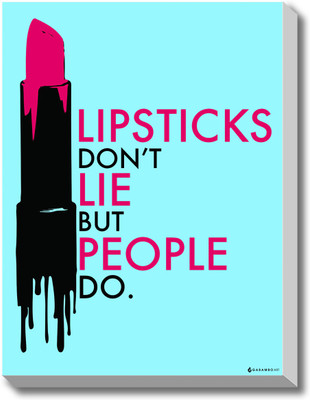 Lipsticks don't lie Canvas Art Lipsticks don't lie Canvas Art