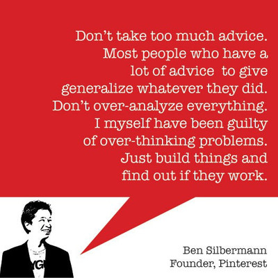 Ben Silbermann - Startup Quotes - Fine Paper Print Fine Art Print