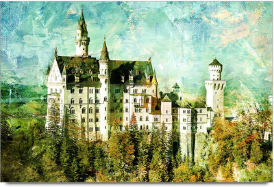 53% OFF on Vintage Castle Painting Laminated Poster Paper Print 53% OFF on Vintage Castle Painting Laminated Poster Paper Print