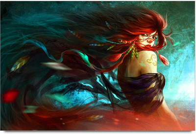 34% OFF on Queen Of The Wind Paper Print 34% OFF on Queen Of The Wind Paper Print