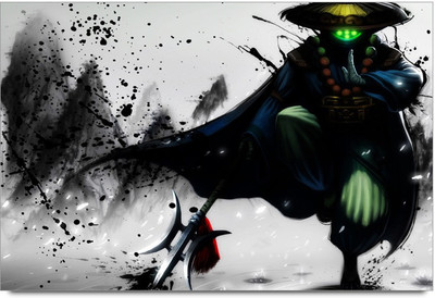 34% OFF on Amy Chinese Ninja Abstract Art Paper Print 34% OFF on Amy Chinese Ninja Abstract Art Paper Print