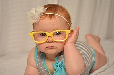 40% OFF on Cute Baby Wearing Spectacles Paper Print