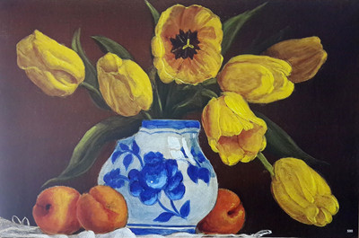 70% OFF on Flower Image Paper Print