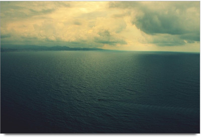 34% OFF on Amy Water in a Sea with Dark Sky Showing Infinite Beauty of Nature 3D Poster