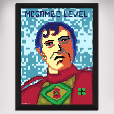 Pixel Mogambo Canvas Art Pixel Mogambo Canvas Art