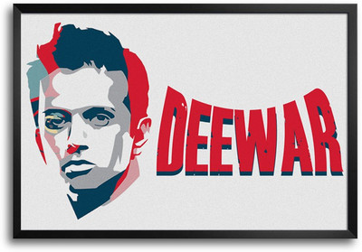 46% OFF on Shopmantra Rahul Dravid Deewar Paper Print