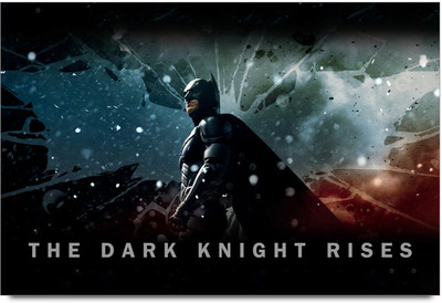 62% OFF on Batman Knight Rises Paper Print 62% OFF on Batman Knight Rises Paper Print