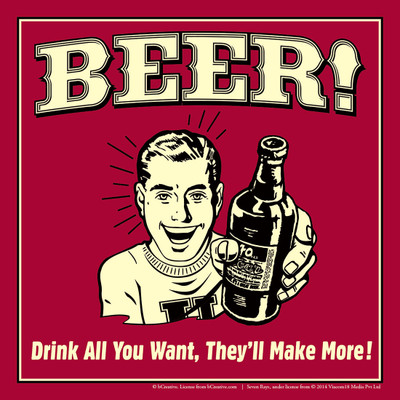 25% OFF on bCreative Beer Drink All You Want They'll Make More (Officially Licensed) Paper Print 25% OFF on bCreative Beer Drink All You Want They'll Make More (Officially Licensed) Paper Print