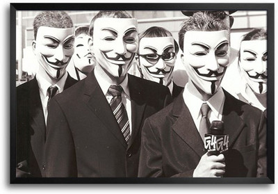 74% OFF on Guy Fawkes Fp00004181 Framed Photographic Paper