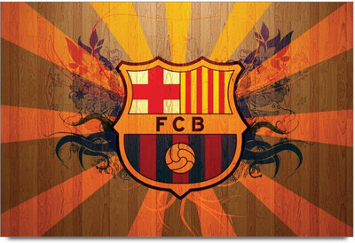 34% OFF on Fc Barcelona Paper Print