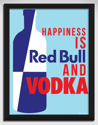 Happiness - Vodka Canvas Art Happiness - Vodka Canvas Art