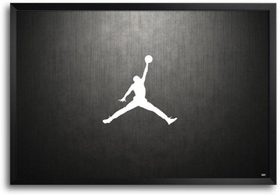 74% OFF on Jordan Basketball Fp00004011 Framed Photographic Paper