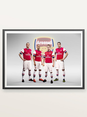 70% OFF on Arsenal Football Paper Print 70% OFF on Arsenal Football Paper Print