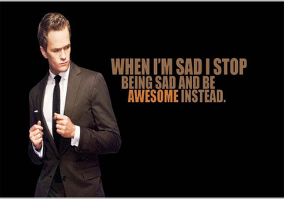 37% OFF on Awesome Barney Poster (18 x 12 Inches) by Shopkeeda Paper Print