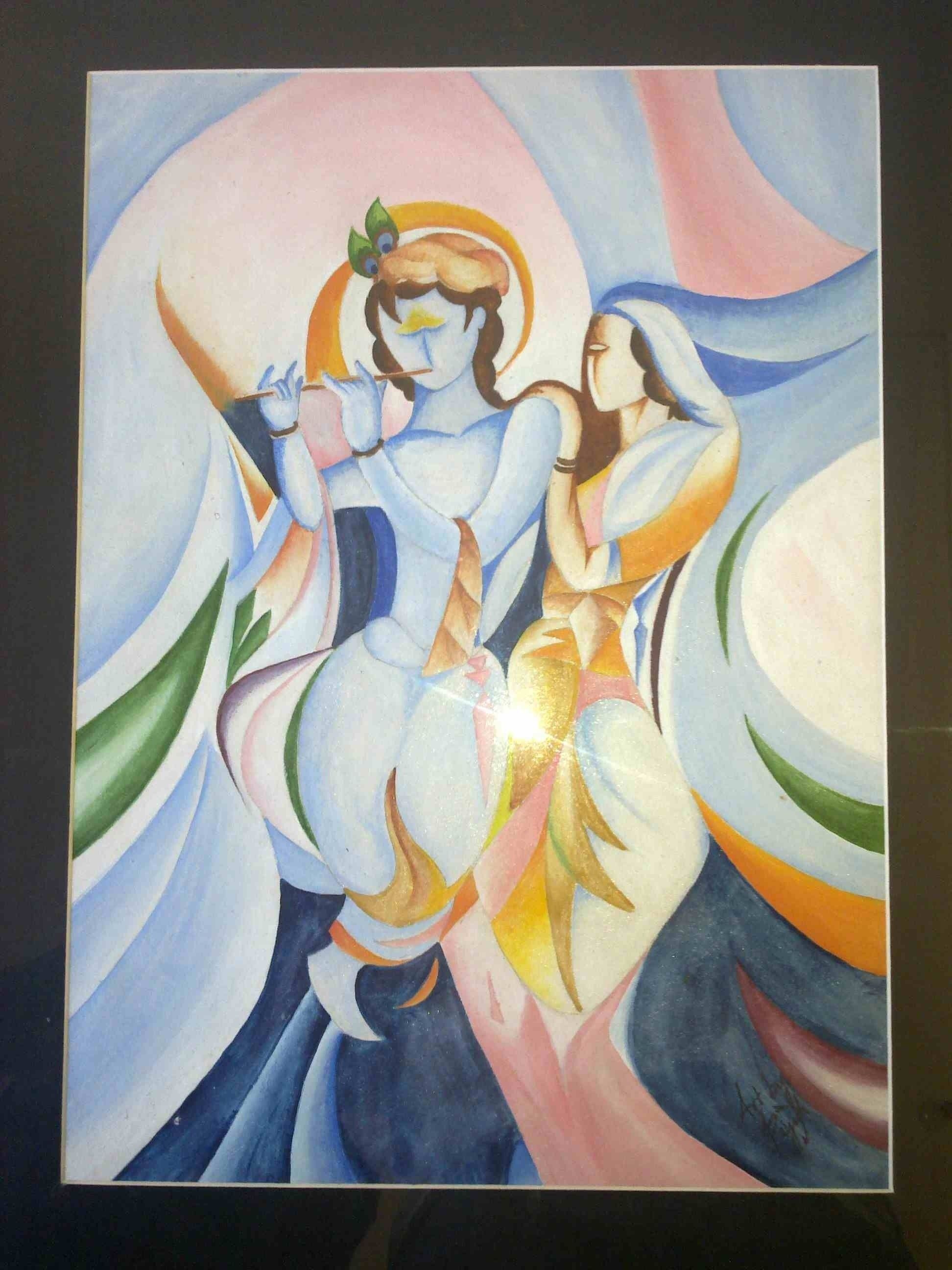 33% OFF on Painting without Frame Art Krishna-3 (22X34) Canvas Art
