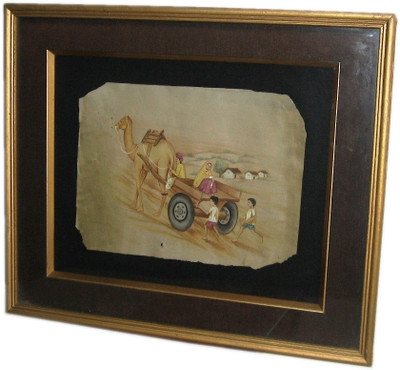 31% OFF on ICB Rajastahan village savari painting Paper Print