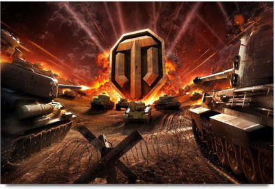 34% OFF on World Of Tanks Paper Print 34% OFF on World Of Tanks Paper Print