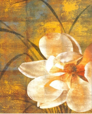 77% OFF on Painting Without Frame - Abstract Flower Painting Canvas Art