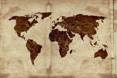 37% OFF on World Map Paper Print 37% OFF on World Map Paper Print