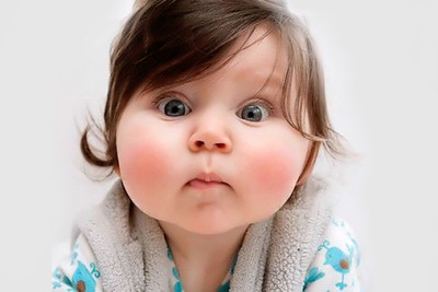 31% OFF on Oshi - Big Cheeks Baby Paper Print