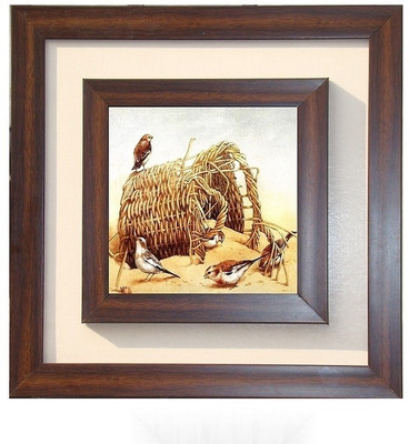 26% OFF on Lila Painting DVL- M- 278 With Wooden Frame Canvas Art