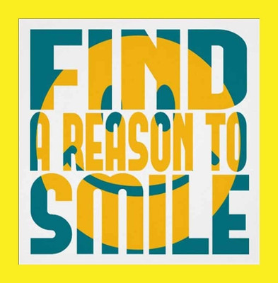 36% OFF on Painting Mantra Framed - Find A Reason To Smile Paper Print