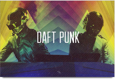 53% OFF on Daft Punk Poster Paper Print