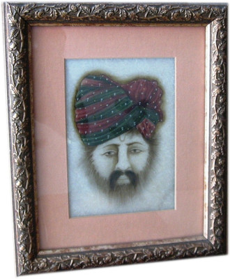 31% OFF on ICB green red tourban on marble 3D Poster